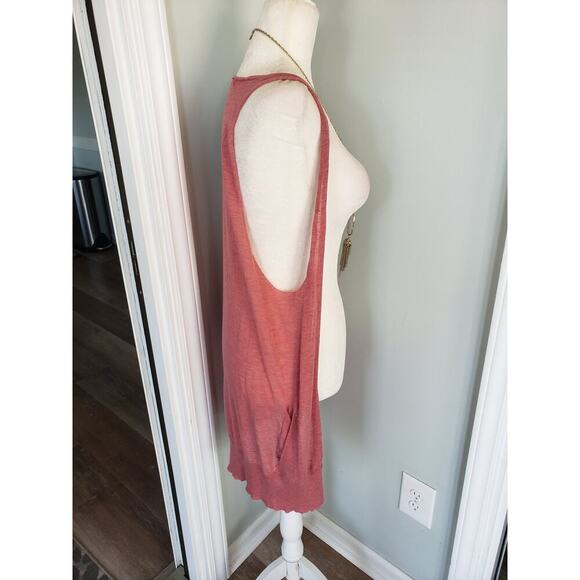 Lebor Gabala Spain open front sleeveless cardigan - Picture 6 of 7